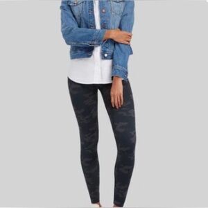SPANX Black Camo Leggings